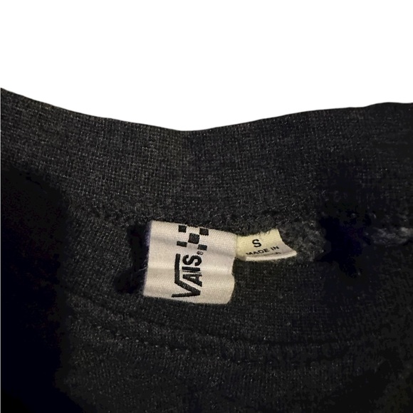 Vans Men's/Womens Black Urban Streetwear Rocker Crewneck Sweater - Picture 2 of 3